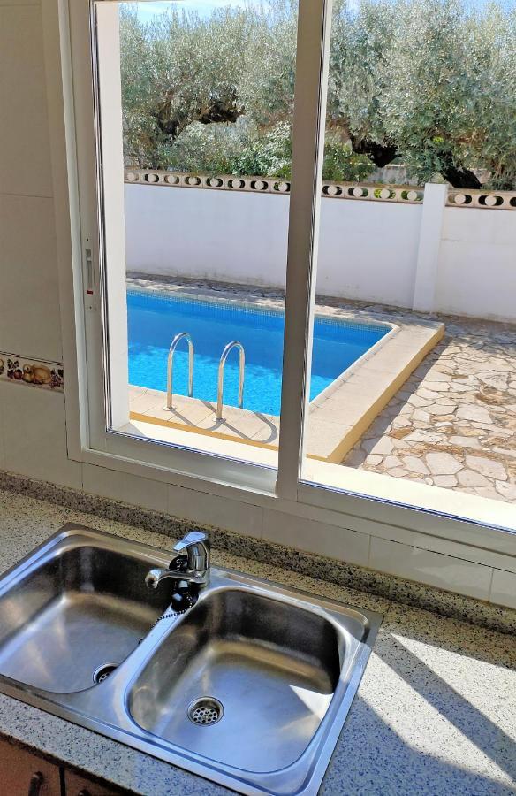 Xalet Amb Piscina Privada A Vinaros Villa Eksteriør billede